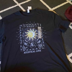5 below astrology tee shirt